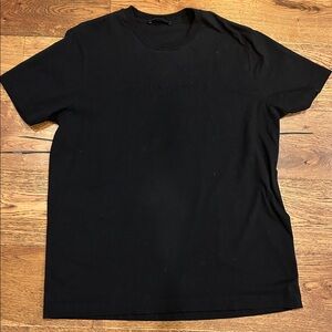 All Saints black crewneck tshirt Tee